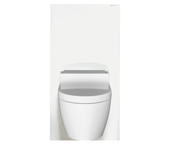 Monolith | sanitary module white / glass | Grifería para WCs | Geberit