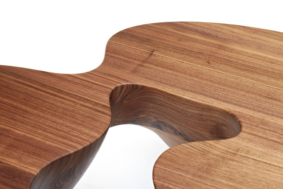 Quark | Wood | 4 Elements Round | Tables basses | Babled