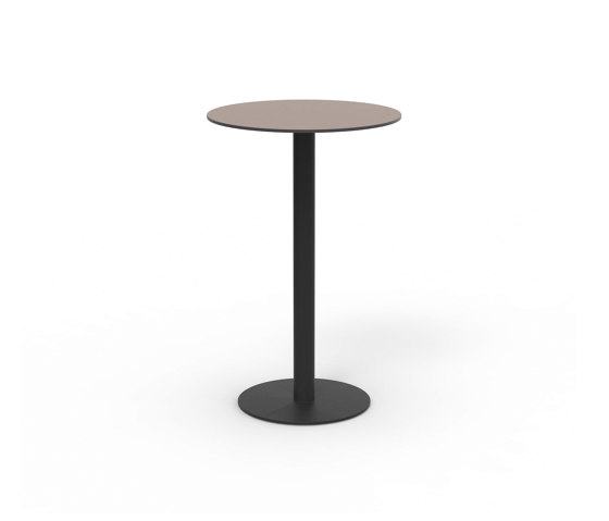 Flamingo outdoor High dining table stand with round top | Standing tables | Expormim