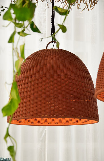 Rain Bell Lamp - rope | Outdoor pendant lights | MARY&