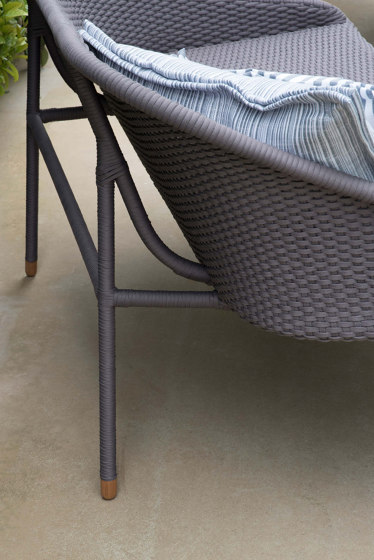 Rain Daybed - rope/aluminium | Tagesliegen / Lounger | MARY&