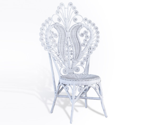 Rattan Curli Side Chair | Sillas | MARY&