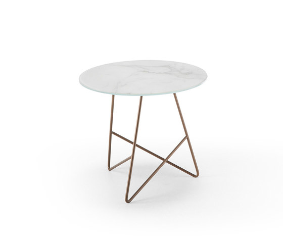 Ermione 1 Vetro-Marmo | Side tables | MEMEDESIGN