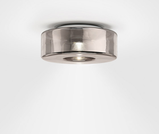 CURLING Ceiling | shade glass new silver | Lampade plafoniere | serien.lighting