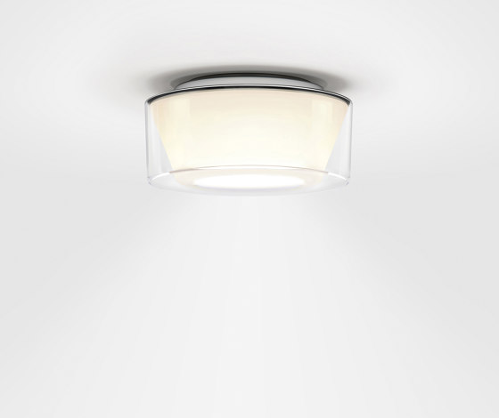 CURLING Ceiling | shade acrylic glass, reflector conical opal | Lámparas de techo | serien.lighting