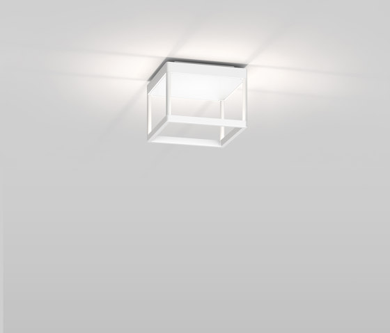 REFLEX² S 150 weiß | Pyramidenstruktur weiß | Deckenleuchten | serien.lighting