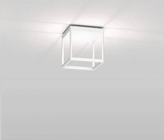 REFLEX² S 200 weiß | Pyramidenstruktur weiß | Deckenleuchten | serien.lighting