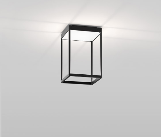 REFLEX² S 300 black | pyramid structure white | Lampade plafoniere | serien.lighting