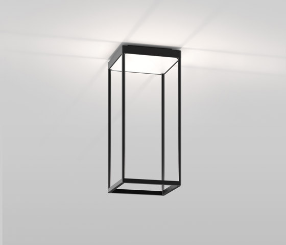 REFLEX² S 450 black | matte white | Ceiling lights | serien.lighting