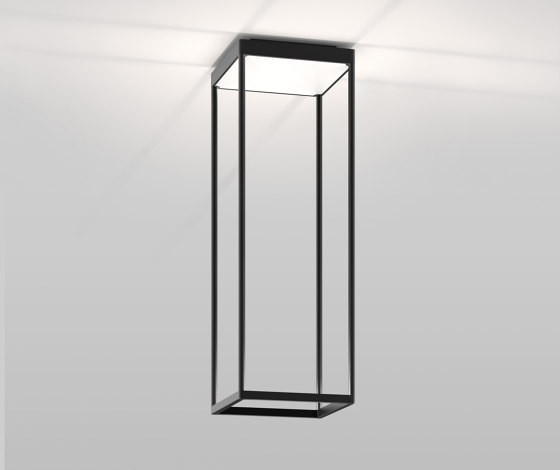 REFLEX² S 600 black | matte white | Plafonniers | serien.lighting