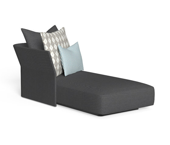 Cliff | Sofa lounge dx schienale tessuto | Elementi sedute componibili | Talenti