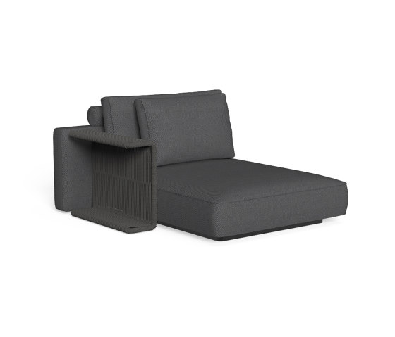 Cliff Dèco | Sofa lounge xl dx schienale tessuto | Elementi sedute componibili | Talenti