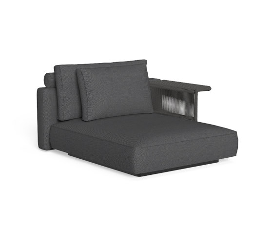 Cliff Dèco | Sofa lounge xl sx schienale tessuto | Elementi sedute componibili | Talenti