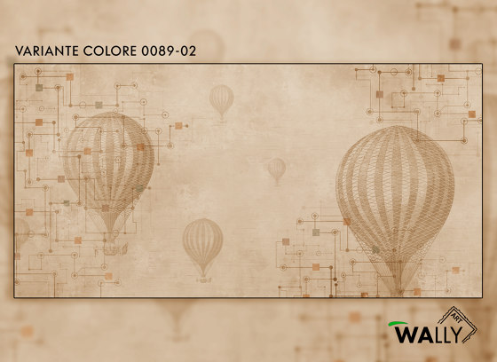 Baloon | Wandbeläge / Tapeten | WallyArt