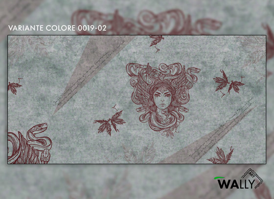 Medusa | Revestimientos de paredes / papeles pintados | WallyArt