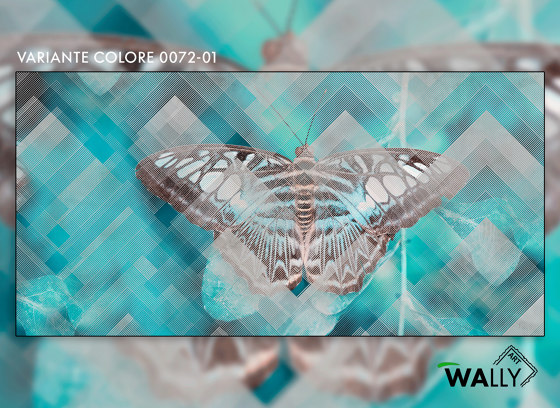 Moth | Wandbeläge / Tapeten | WallyArt
