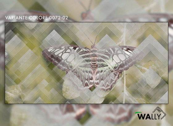 Moth | Wandbeläge / Tapeten | WallyArt