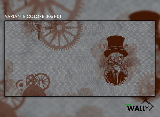 Mr.Cog | Revestimientos de paredes / papeles pintados | WallyArt
