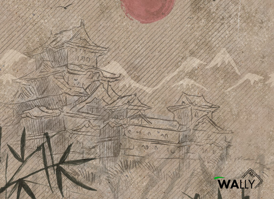 Yama | Revestimientos de paredes / papeles pintados | WallyArt