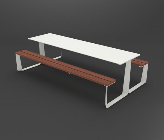 rautster | Picnic set double-sided for 6 persons | Table-seat combinations | mmcité