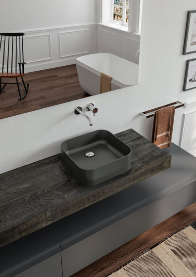 Ceramic Washbasins Thin | Lavabos | Berloni Bagno