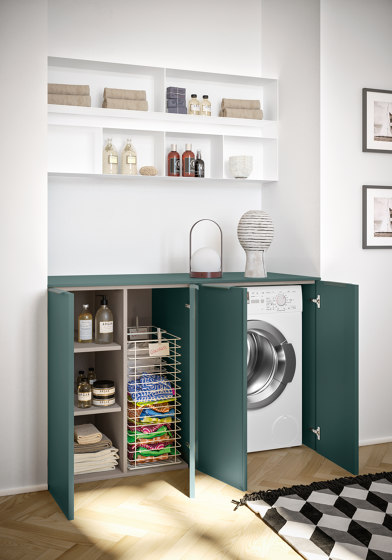 Suite Laundry | Collezione di arredi Suite per ambiente laundry | Armadi | Berloni Bagno