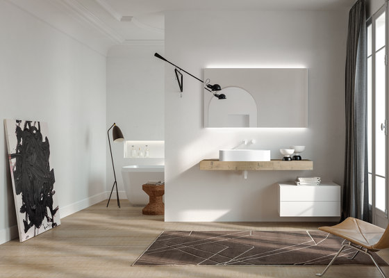 Piani | 28 Furniture collection | Meubles sous-lavabo | Berloni Bagno