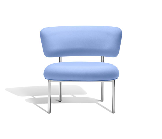 Font bold lounge chair | lavender blue | Sillones | møbel copenhagen