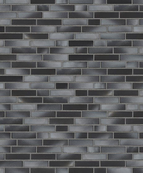 Innova | RT 602 Black/greyish rustic | Ceramic bricks | Randers Tegl