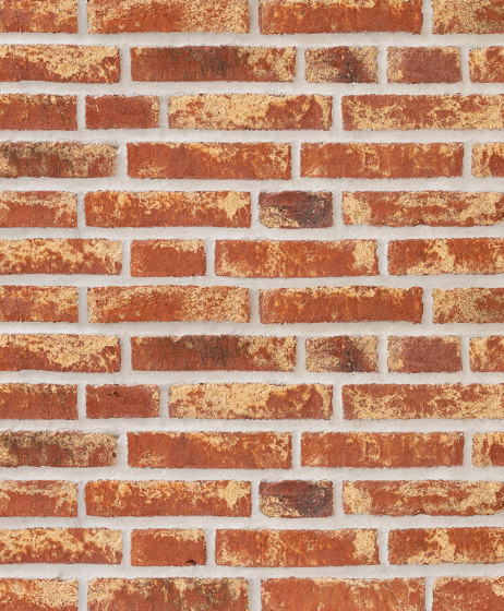 Rustica | RT 453 Red Barok | Ceramic bricks | Randers Tegl