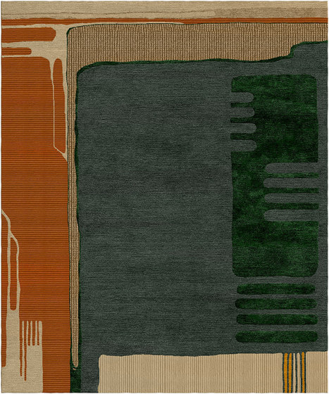 Abstraction | Composition XIII.II | Tapis / Tapis de designers | Tapis Rouge
