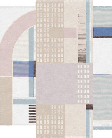 Abstraction | Composition XVIII | Alfombras / Alfombras de diseño | Tapis Rouge