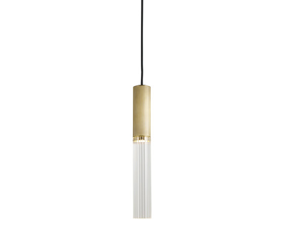 Flume | 50 Pendant - Antique Brass | Lámparas de suspensión | J. Adams & Co