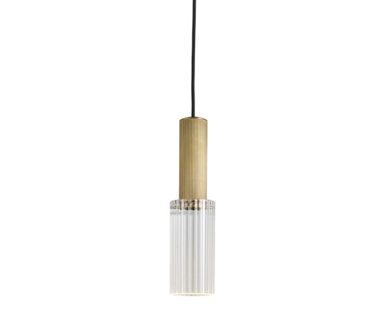 Flume | 80 Pendant - Antique Brass | Lampade sospensione | J. Adams & Co