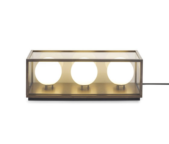 Pearl | Table Light 3 - Bronze | Tischleuchten | J. Adams & Co