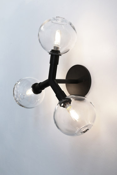 Stem Sconce/Ceiling 3X (4.5 In Glass) | Lámparas de pared | SkLO