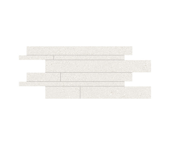 Grainstone Mosaico 3x3 White | Ceramic mosaics | EMILGROUP
