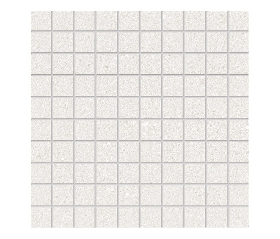 Grainstone Mosaico 3x3 White | Mosaicos de cerámica | EMILGROUP