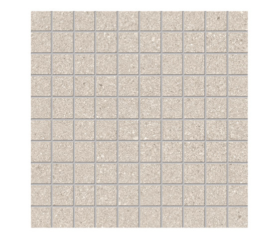 Grainstone Mosaico 3x3 Sand | Ceramic mosaics | EMILGROUP