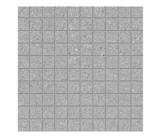 Grainstone Mosaico 3x3 Grey | Mosaici ceramica | EMILGROUP