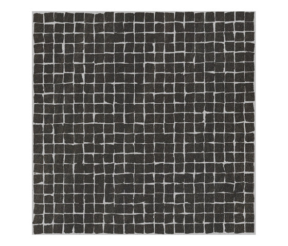 Q-Stone Minimal Mosiaco 5x5 Night | Ceramic mosaics | EMILGROUP