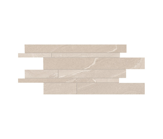 Listelli Sfalsati Martellata Sand | Mosaici ceramica | EMILGROUP