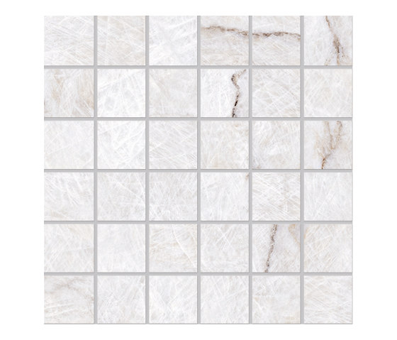 Tele di Marmo Reloaded Mosaico QUARZO MOSAICO 5x5 | Ceramic mosaics | EMILGROUP