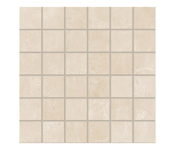Tele di Marmo Reloaded Mosaico Marfil Ordonez 5x5 | Ceramic mosaics | EMILGROUP