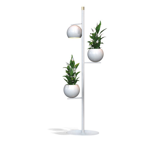 Globe | Tria Up and Tria Down | Free-standing lights | Bloss