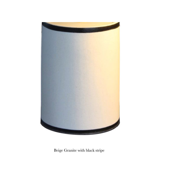 Bradwell Task Lamp Beige Granite with Black Stripe | Tischleuchten | Lyngard