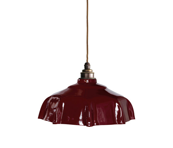 Campbell Pendant Claret | Suspended lights | Lyngard