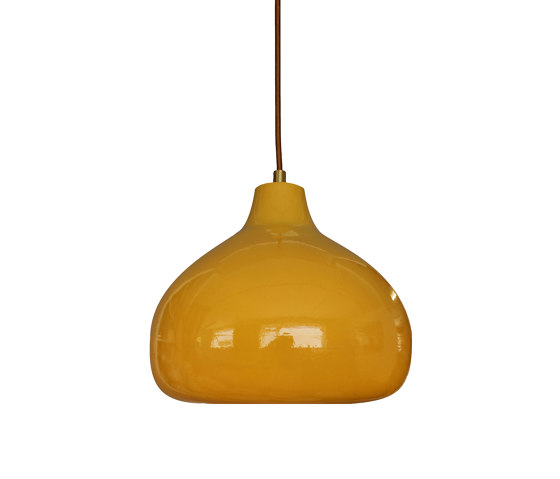 Cooper Large Pendant Amber | Lámparas de suspensión | Lyngard