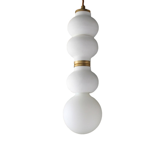 Cooper Three Micro Pendant White | Suspended lights | Lyngard