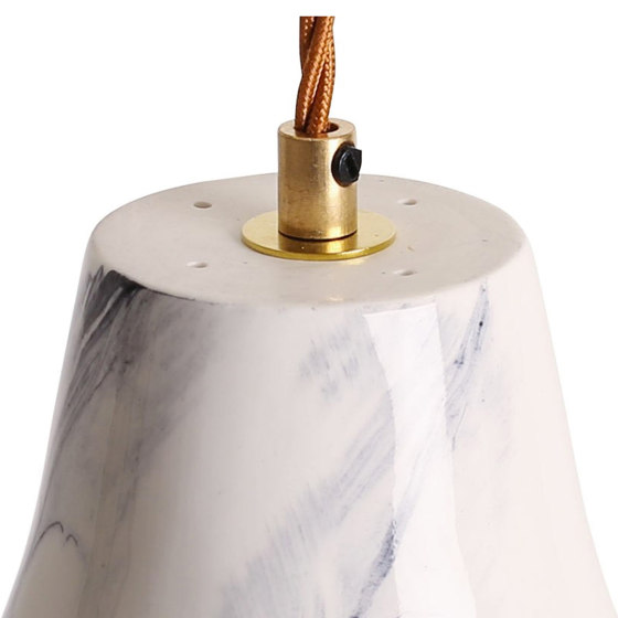 Lantern Large Pendant Marble | Suspended lights | Lyngard